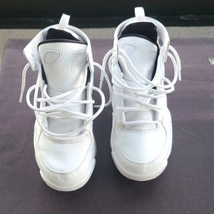 Jordans all white